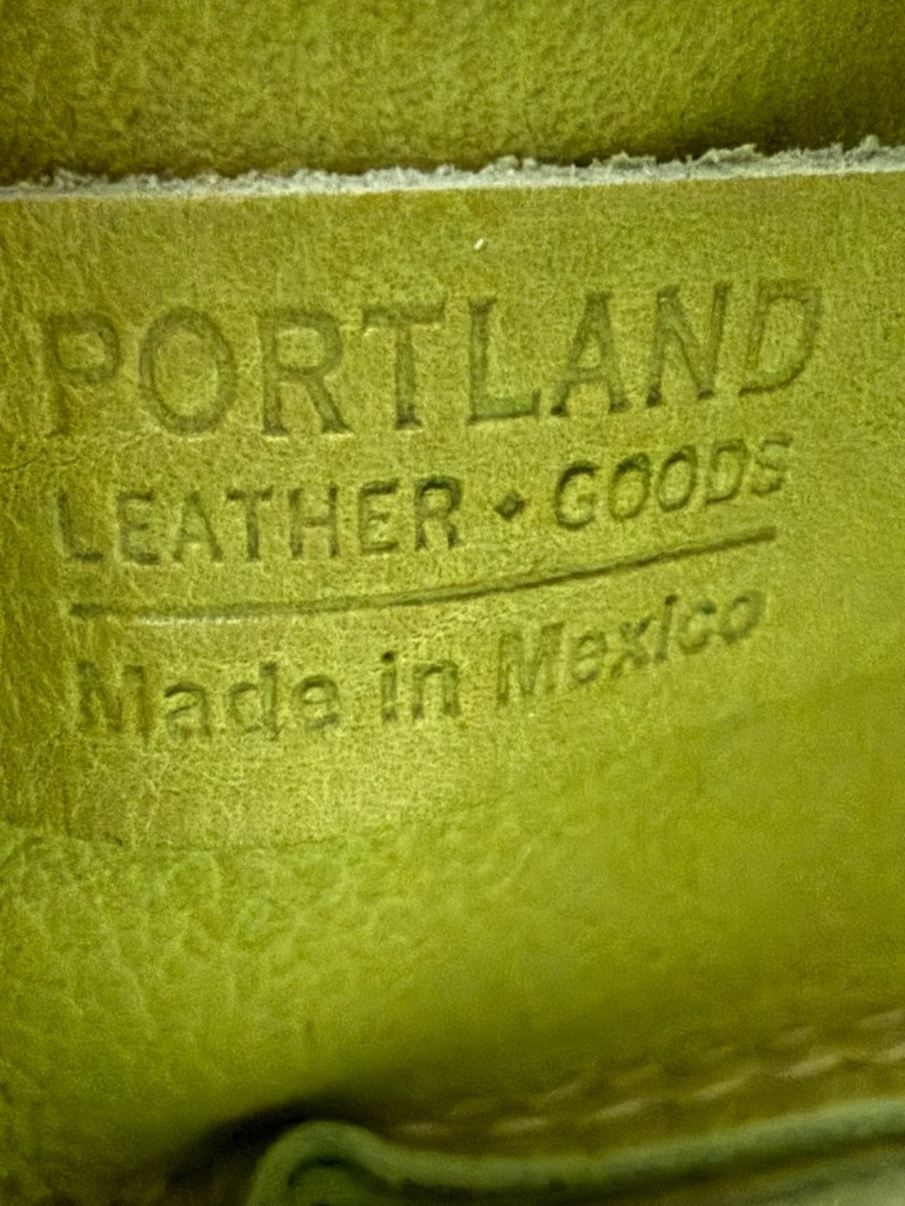 Portland Leather Goods PLG Small Camera Bag in Sugar Snap - Picture 11 of 13